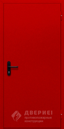Дверь одностворчатая металлическая противопожарная - фото