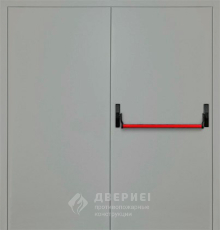 Металлическая дверь антипаника (2 створки) EI-30 - фото