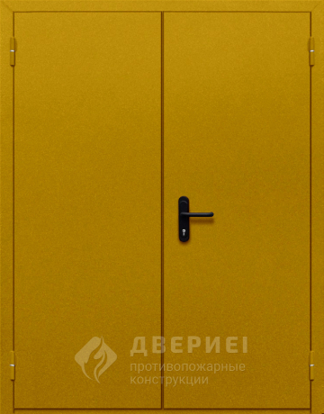 Огнестойкая двупольная дверь EI-90 фото