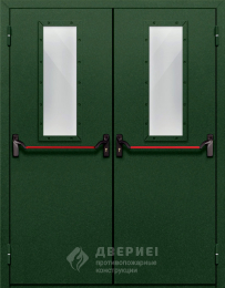 Двупольная дверь 3-го типа с антипаникой - фото