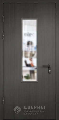 Дверь офисная противопожарная остеклённая фото