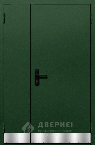 Пожарная эвакуационная дверь полуторная №39 фото