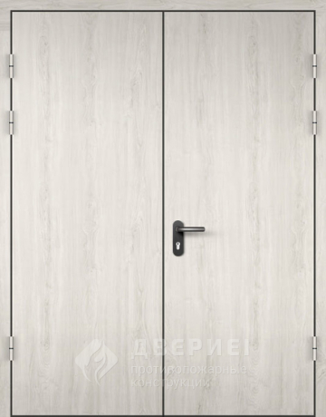 Дверь двупольная с МДФ накладкой EI-60 фото