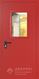 Дверь со стеклопакетом EIW-60 №74 - фото