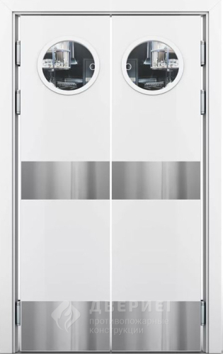 Противопожарная маятниковая дверь качающаяся №5