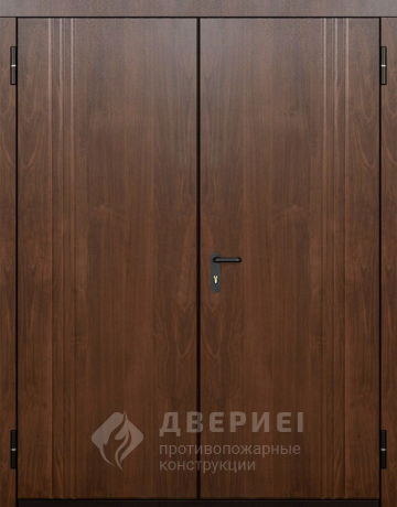 Дверь двупольная с МДФ фото